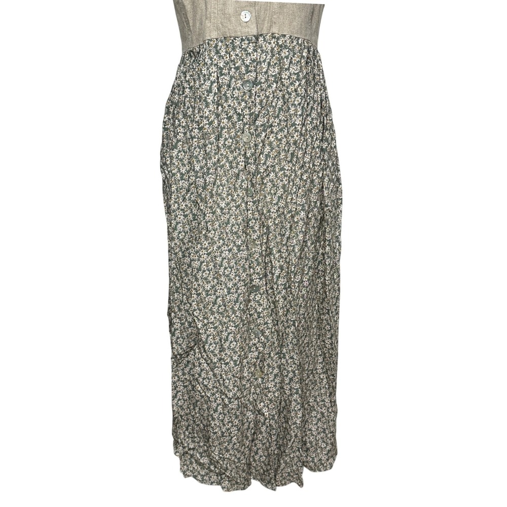 VTG DBY Ltd Floral Dress Womens Sz 3 Grunge Prairie Cottagecore Whimsigoth Boho - Picture 4 of 10